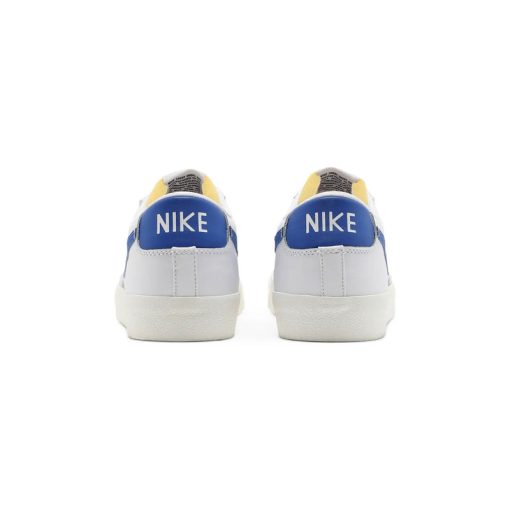 نایک بلیزر ساق کوتاه سفید آبی Nike Blazer Low Vintage White Hyper Royal