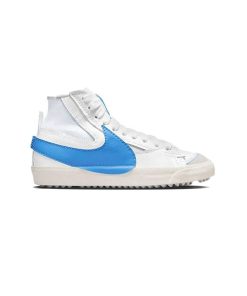 کفش نایک بلیزر جومبو سفید آبی Nike Blazer Mid 77 Jumbo