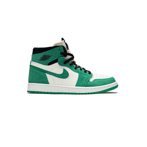 کفش نایک ایرجردن 1 زنانه سبز استادیومی Nike Air Jordan 1 Stadium Green