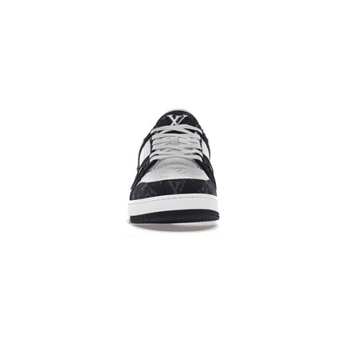 کفش لویی ویتون مشکی سفید Louis Vuitton LV Trainer Black White