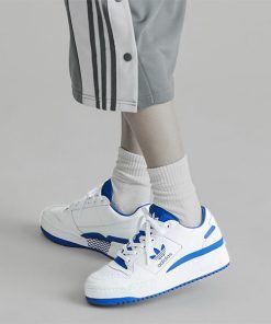 کفش کژوال آدیداس فوروم بولد سفید آبی Adidas Forum Bold