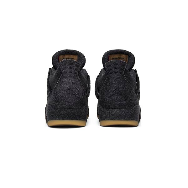 کفش مردانه نایک ایرجردن 4 لیوایز Nike Air Jordan 4 Levi's GS Black