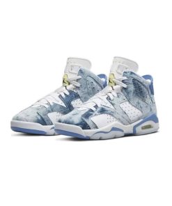 کفش مردانه ایرجردن 6 طرح لی Nike Air Jordan 6 Acid Wash Denim