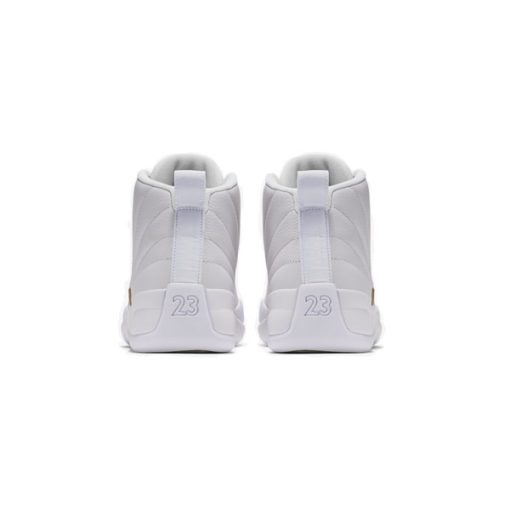 کتونی نایک ایرجردن 12 سفید طلایی Nike Air Jordan 12 OVO White