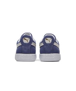 کتونی کژوال پوما سوئد سورمه ای سفید Puma Suede