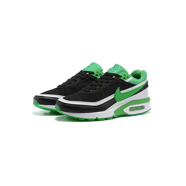 کفش نایک ایرمکس مشکی سفید سبز Nike Airmax BW