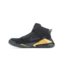 نایک ایرجردن مارس 270 مشکی طلایی Nike Jordan Mars 270 Black Gold