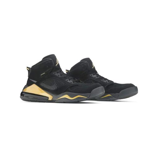 نایک ایرجردن مارس 270 مشکی طلایی Nike Jordan Mars 270 Black Gold
