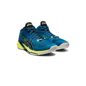 کفش والیبال اسیکس اسکای الیت آبی سبز Asics Sky Elite ff 2 Blue Green