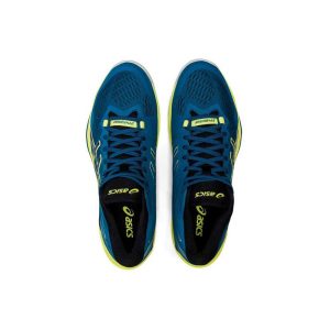 کفش والیبال اسیکس اسکای الیت آبی سبز Asics Sky Elite ff 2 Blue Green