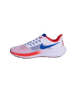 کفش پیاده روی نایک زوم پگاسوس 39 سفید قرمز آبی  Nike Air Zoom Pegasus 39 USATF