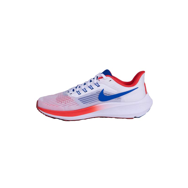 کفش پیاده روی نایک زوم پگاسوس 39 سفید قرمز آبی Nike Air Zoom Pegasus 39 USATF