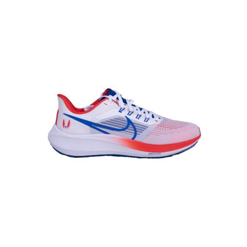 کفش پیاده روی نایک زوم پگاسوس 39 سفید قرمز آبی Nike Air Zoom Pegasus 39 USATF