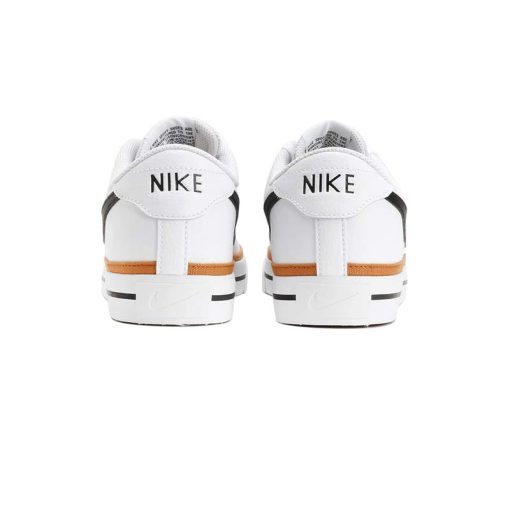 کفش کژوال نایک کورت لگاسی سفید مشکی Nike Court Legacy White Desert Ochre