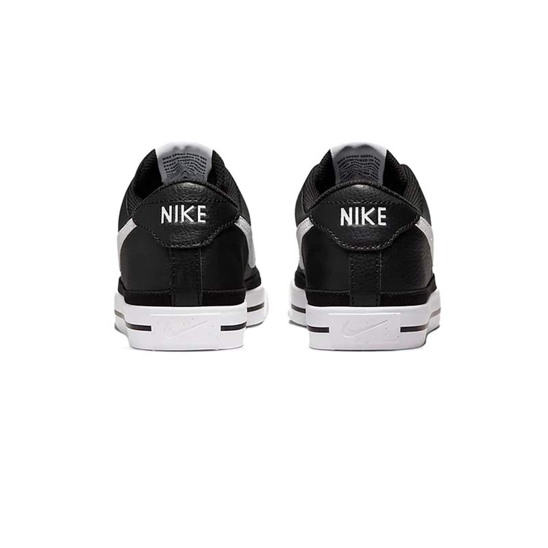 کفش کژوال نایک کورت لگاسی مشکی سفید Nike Court Legacy Black White