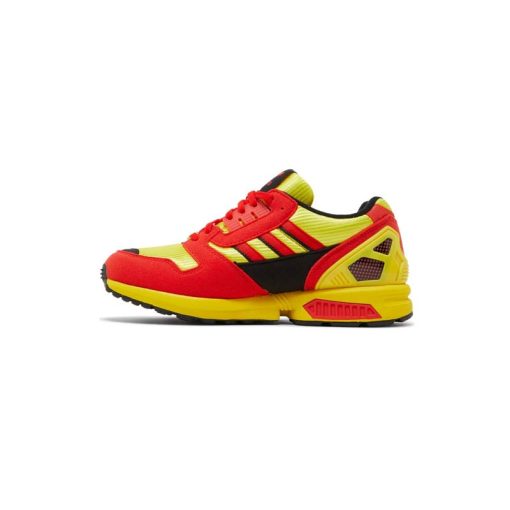 کتونی ادیداس زدایکس 8000 قرمز زرد اسپانیا Adidas ZX 8000 Bright Yellow Red Spain