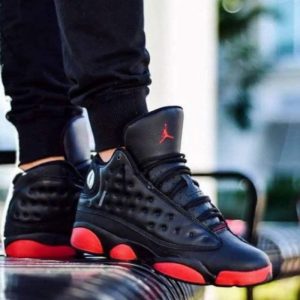 کتونی نایک ایرجردن 13 مشکی قرمز Nike Air Jordan 13 Retro GS Dirty Bred