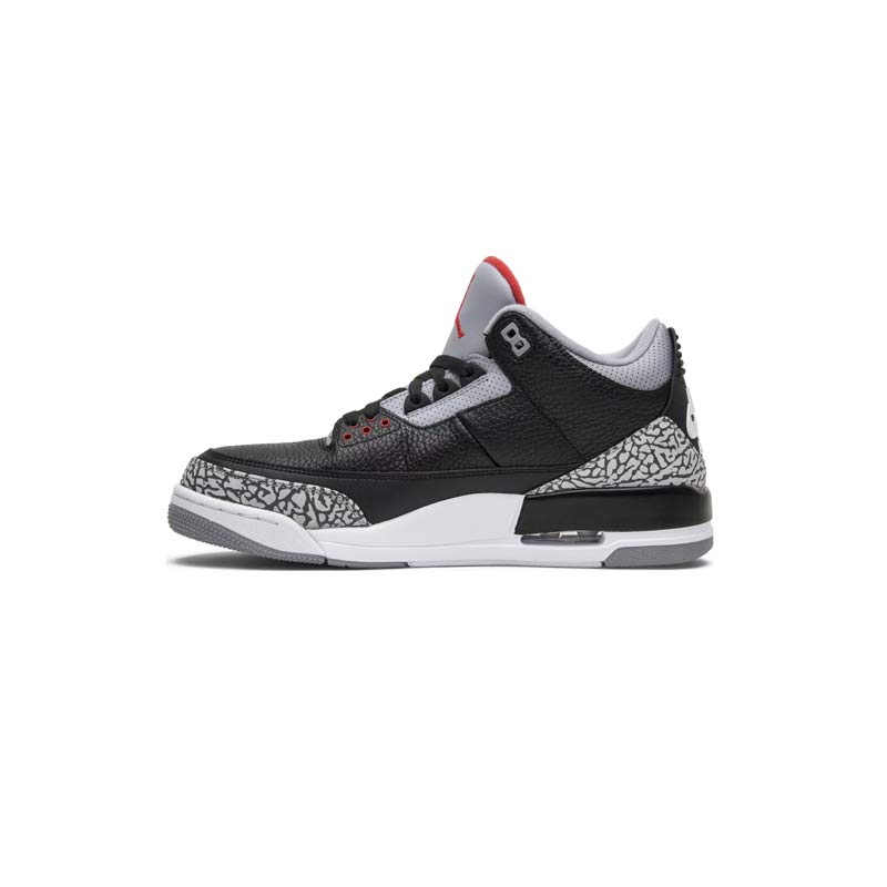 کتونی نایک ایرجردن 3 مشکی طوسی Nike Air Jordan 3 Retro OG Black Cement