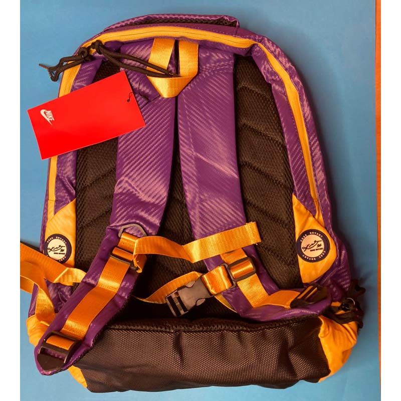 خرید کوله پشتی کوبی برایانت بنفش زرد Kobe Bryant Purple Yellow Backpack ...