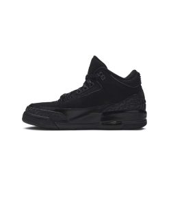 کتونی نایک ایرجردن 3 تمام مشکی Nike Air Jordan 3 Retro Black Cat