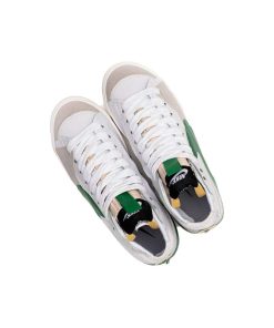 کفش نایک بلیزر جامبو ساقدار سفید سبز Nike Blazer Mid 77 Jumbo White Green
