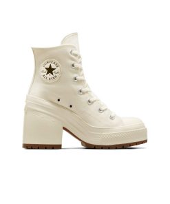 کفش-کانورس-پاشنه-بلند-سفید-Converse-Chuck-70-De-Luxe-Heel-White