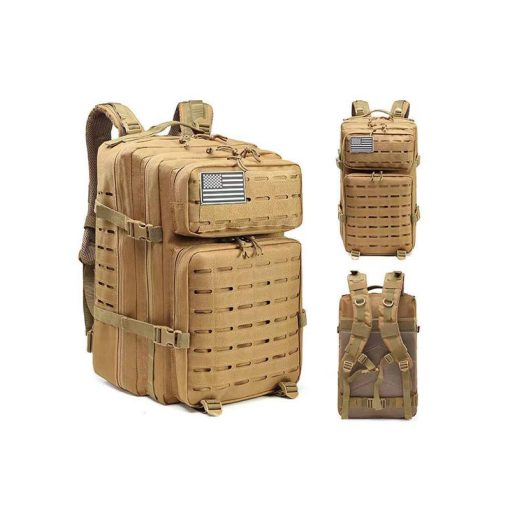 کوله پشتی تاکتیکال خاکی Tactical Backpack Khaki