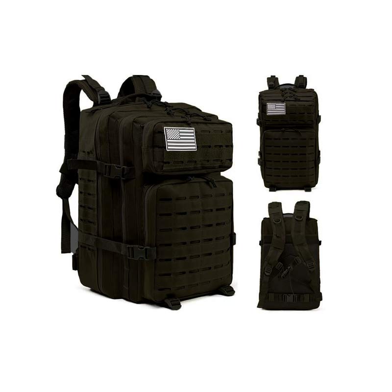 کوله پشتی تاکتیکال مشکی Tactical Backpack Black