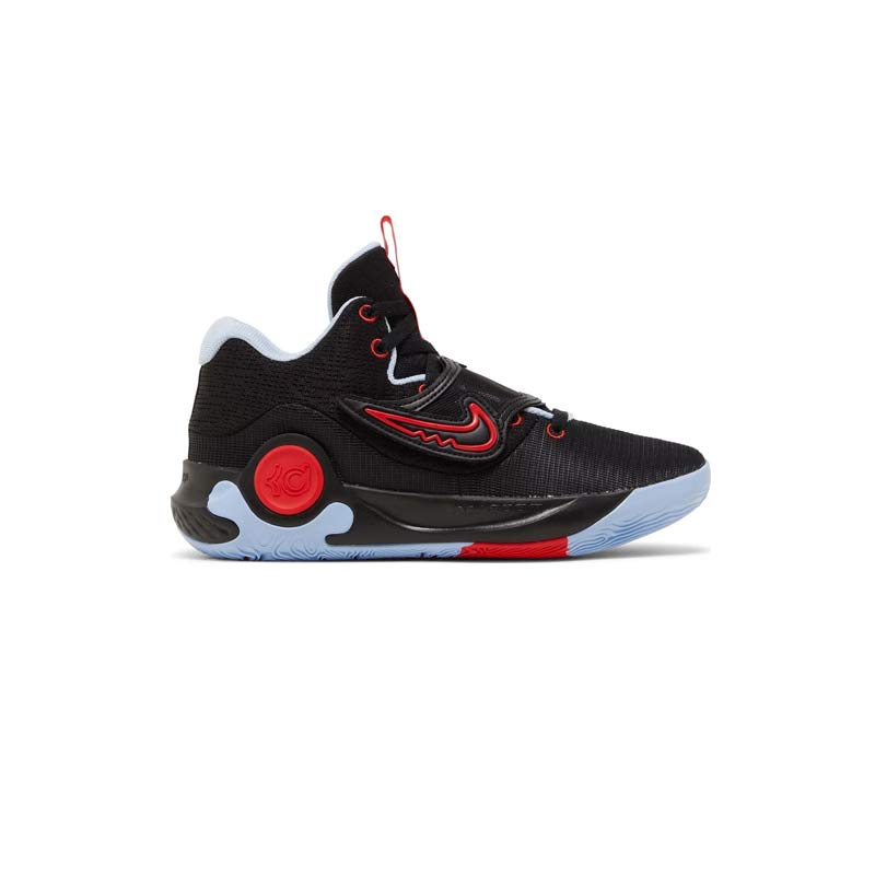 کفش بسکتبالی نایک KD مشکی قرمز آبی Nike KD Trey 5 X Black Light Crimson