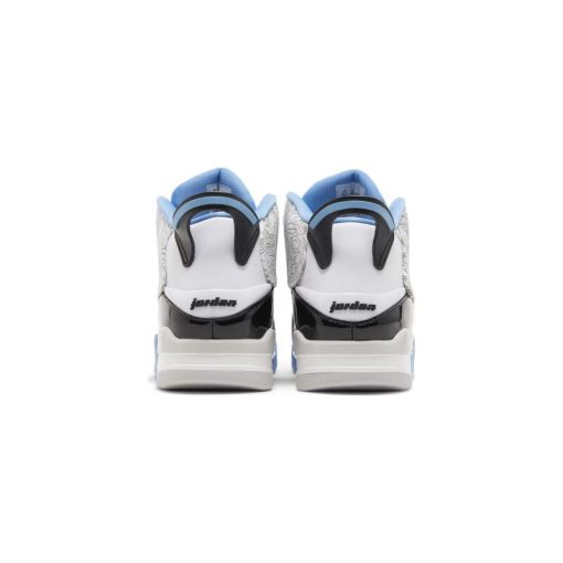 کفش نایک ایرجردن زیرو سفید آبی Nike Air Jordan Dub Zero Legend Blue