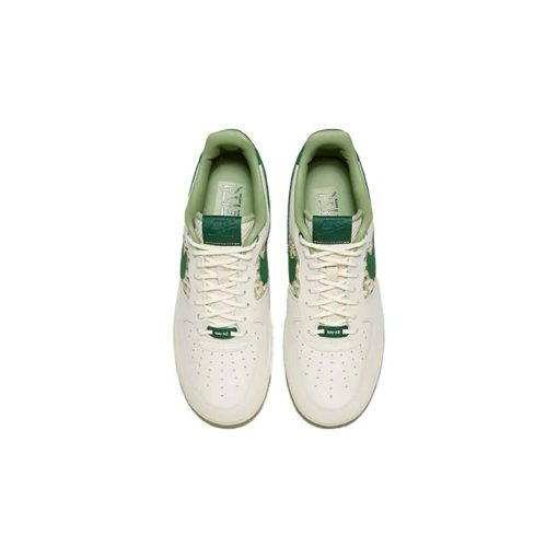 کتونی نایک ایرفورس 1 سفید سبز Nike Air Force 1 Low NAI-KE Green