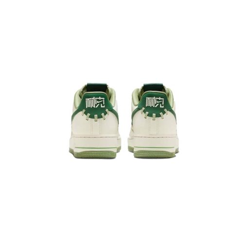 کتونی نایک ایرفورس 1 سفید سبز Nike Air Force 1 Low NAI-KE Green