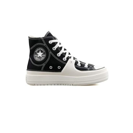 کفش آل استار کانورس مشکی سفید Converse Chuck Taylor All Star Construct Black White