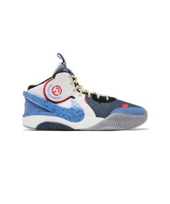 کفش بسکتبال نایکی دلدون سفید آبی Nike Air Deldon 1 Legacy