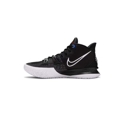 کفش بسکتبال نایکی کایری 7 مشکی سفید Nike Kyrie 7 EP BK Black