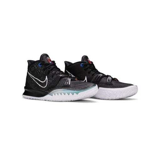 کفش بسکتبال نایکی کایری 7 مشکی سفید Nike Kyrie 7 EP BK Black