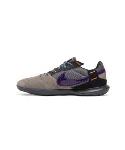کفش فوتبال نایک استریت گتو طوسی بنفش Nike Streetgato Cave Stone Electro Purple