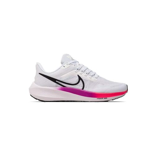 کفش نایک زوم پگاسوس 39 سفید صورتی سبز Nike Air Zoom Pegasus 39 White Pink Green Blue