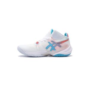 کتونی-تخصصی-والیبال-اسیکس-متارایز-سفید-آبی-نارنجی-Asics-Metarise-White-Blue-Orange