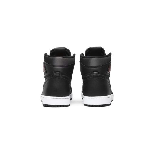 کتونی نایک ایرجردن 1 ساقدار مشکی طوسی قرمز Nike Air Jordan 1 Retro High OG Black Gym Red