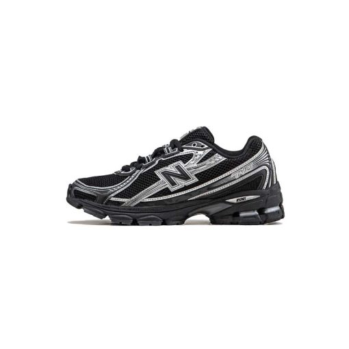 کتونی نیوبالانس 740 مشکی نقره ای New Balance 740 Black Silver