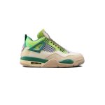 کفش-نایک-ایرجردن-4-اسنورلاکس-سبز-روشن-Nike-Air-Jordan-4-Green-Snorlax