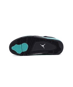 کفش نایک ایرجردن 4 مشکی آبی تیفانی Nike Air Jordan 4 Tiffany