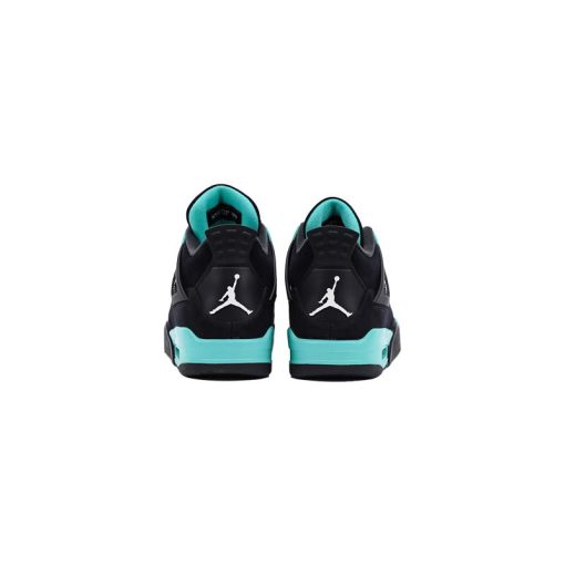 کفش نایک ایرجردن 4 مشکی آبی تیفانی Nike Air Jordan 4 Tiffany