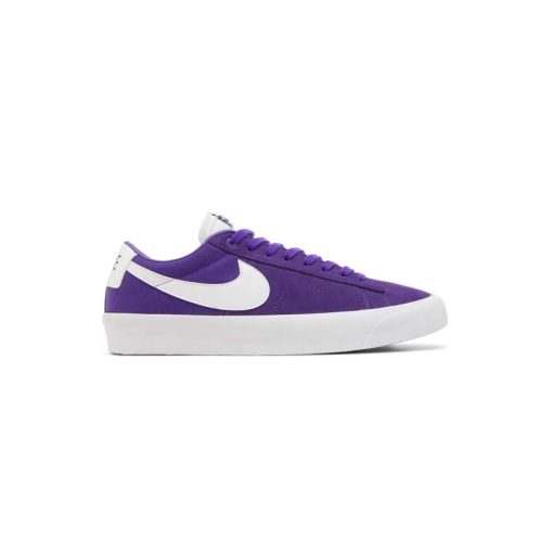 کفش نایک بلیزر ساق کوتاه بنفش Nike Zoom Blazer Low Pro GT SB Court Purple