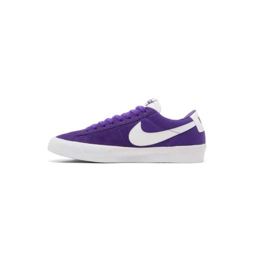 کفش نایک بلیزر ساق کوتاه بنفش Nike Zoom Blazer Low Pro GT SB Court Purple