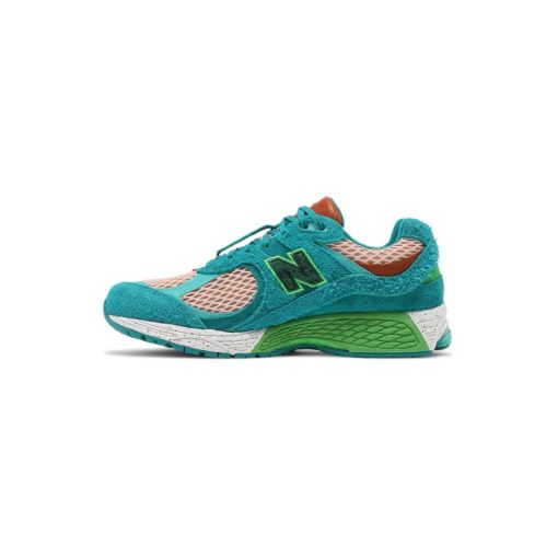 کفش نیوبالانس 2002 آبی فیروزه ای سبز New Balance 2002R Salehe Bembury