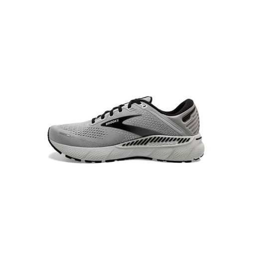 کتونی رانینگ بروکس جی تی اس طوسی مشکی Brooks Adrenaline GTS 22 Grey