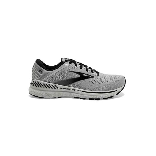 کتونی رانینگ بروکس جی تی اس طوسی مشکی Brooks Adrenaline GTS 22 Grey