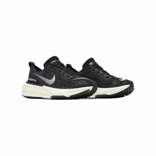 کتونی رانینگ نایک اینوینزیبل 3 مشکی سفید Nike ZoomX Invincible Run Flyknit 3 Black White